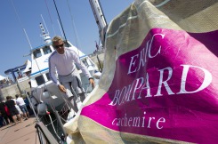Ambiance sur les pontons avant le depart de la 3eme etape de la Solitaire du Figaro Eric Bompard Cachemire entre Roscoff et les Sables d'Olonne  - Roscoff le 22/06/2014
