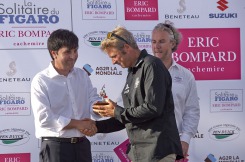 Remise des Prix - Etape 1 - Sanxexo (Espagne) le 05/06/2015