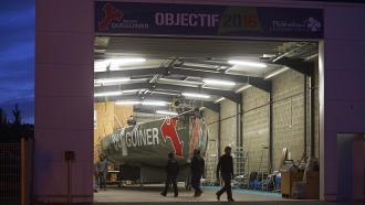 2015 - Mise à l'eau IMOCA à Lorient (juin)