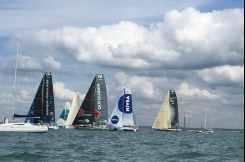 Départ de la Rolex Fastnet Race 2015