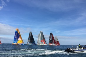 Départ Trophée Azimut - septembre 2015