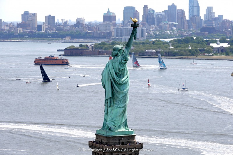 Start of NEW YORK-VENDEE (Les Sables d'Olonne), presented by Currency House & SpaceCode, (Single-Handed transatlantic sailing race from New York(USA) to Les Sables d'Olonne(FRA) 3100NM.