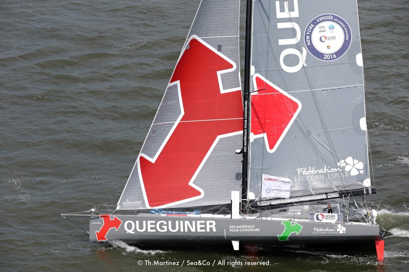 Start of NEW YORK-VENDEE (Les Sables d'Olonne), presented by Currency House & SpaceCode, (Single-Handed transatlantic sailing race from New York(USA) to Les Sables d'Olonne(FRA) 3100NM.