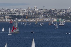 Navigation en Rade de Brest lors des Fetes Maritimes Internationales de Brest 2016 - le 15/07/2016