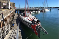 Mise à l'eau de l'IMOCA Quéguiner Leucémie Espoir - 22 août 2016