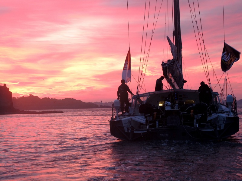 Départ pour les Sables d'Olonne - Vendée Globe 2016