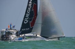 Mercredi 26 juin, la Solitaire Urgo Le Figaro 2019, Dieppe. Arrivée étape 4, Roscoff-Dieppe