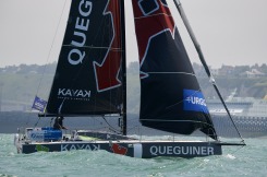 Mercredi 26 juin, la Solitaire Urgo Le Figaro 2019, Dieppe. Arrivée étape 4, Roscoff-Dieppe