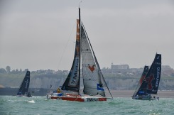 Mercredi 26 juin, la Solitaire Urgo Le Figaro 2019, Dieppe. Arrivée étape 4, Roscoff-Dieppe