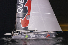 Corentin Douguet et Yohann Richomme ? bord du Class 40 Queguiner-Innoveo deuxi?me de la CIC Normandy Channel Race 2022, Ouistreham le 20 mai 2022,
Photo ? Jean-Marie LIOT / CIC Normandy Channel Race