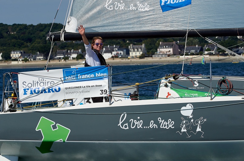 Départ de l'étape 2 - Solitaire du Figaro 