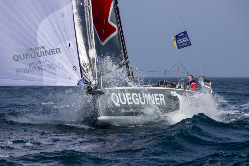 Elodie Bonafous (Queguiner-La Vie en Rose)/ Etape 2 de la Solitaire du Figaro