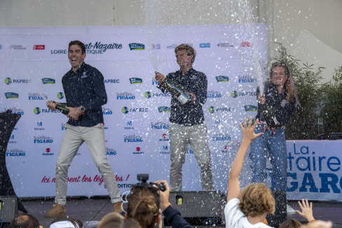 Remise des prix de la Solitaire du Figaro 2022 - 3e étape