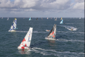 Départ de la Route du Rhum - Destination Guadeloupe 2022 - Saint Malo le 09/11/2022