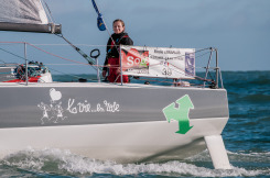 Elodie Bonafous (Queguiner-La Vie en Rose) - Arrivée Solo Maitre CoQ 2023